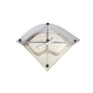 Душевая кабина Deto L 990 с электрикой  90х90х215 см